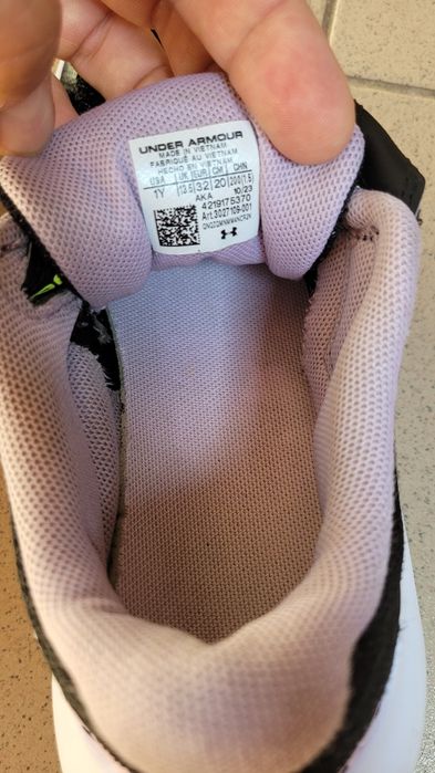 Pantofi sport fete Under Armour gps surge 4 ac marimea 32