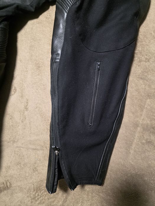 Pantaloni moto Alpinestars piele marimea 52