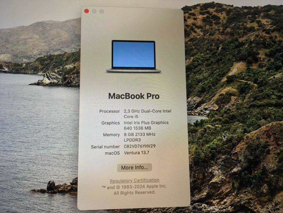 placa de baza macbook pro 13" A1708, 2017, se potriveste si pe 2016