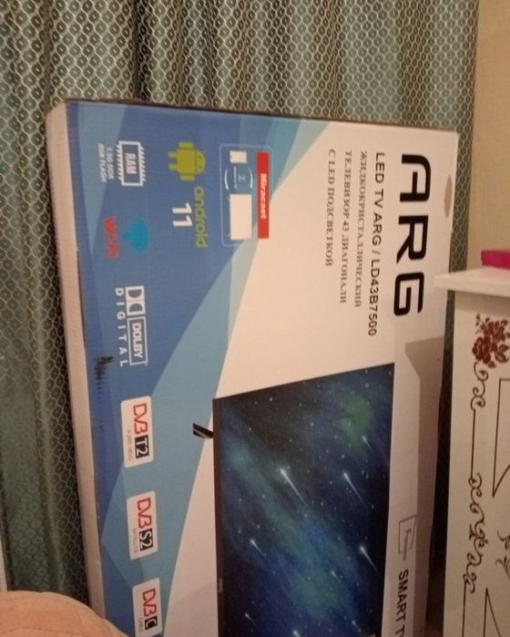 ARG 110 см smart tv телевизор
