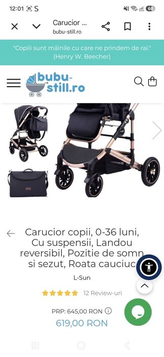 Carut L-sun 0-36 luni
