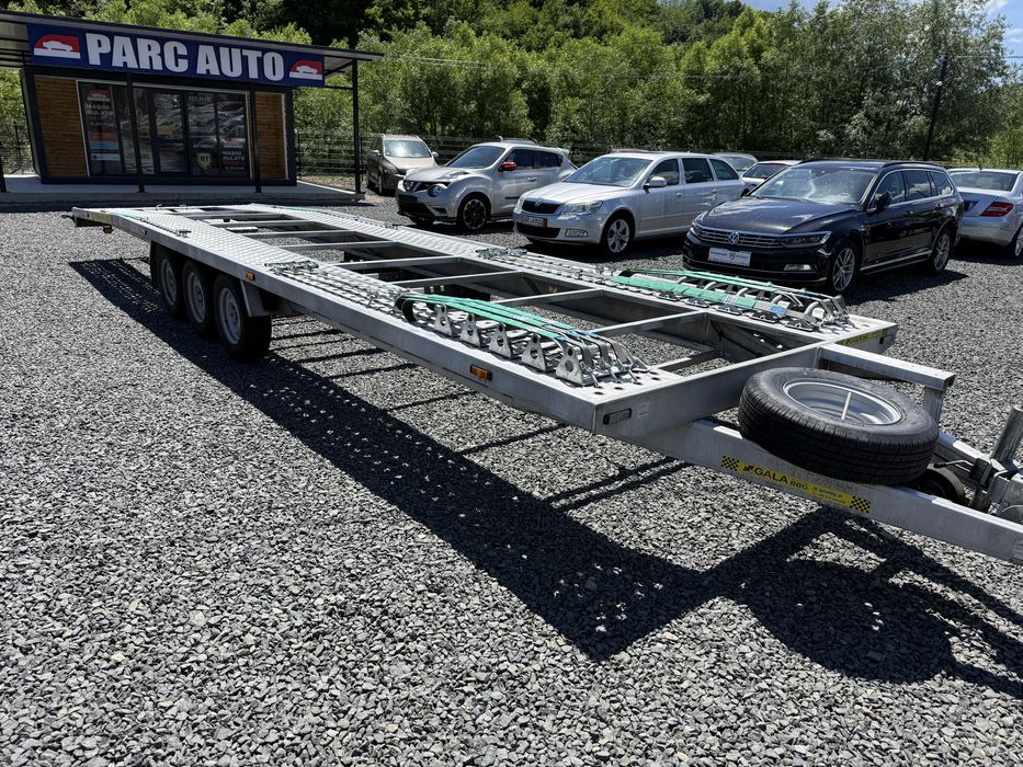 Platforma auto ansamblu sprinter+remorca 2 pozitii aluminiu  tva deductibil