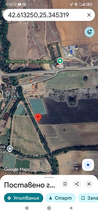 Земеделска земя във отдадената за вилна част район