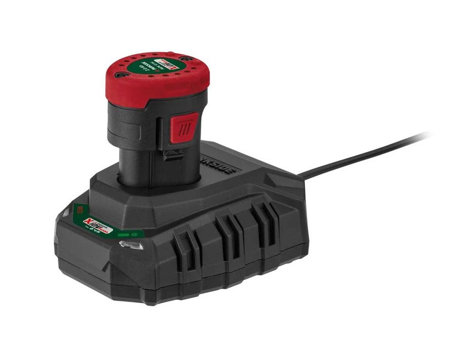 Parkside комплект батерии 12V 2Ah, 4Ah и зарядно PLGK 12 A3