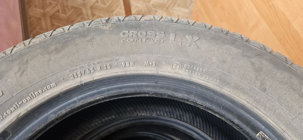 Шины Continental 16 летние
