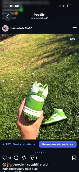Nike dunk mid in stare buna