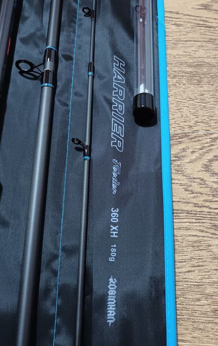 SET 2 Lansete Feeder Robinhan HARRIER 3,60 metri Actiune:180gr carbon