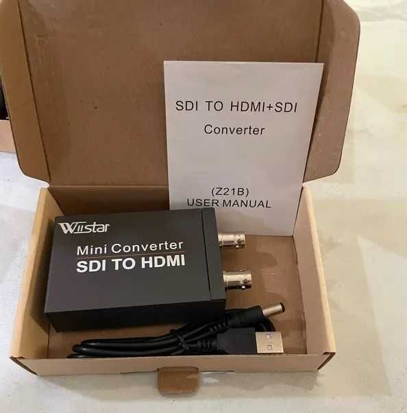 Видео-аудио адаптер SDI к HDMI, 1080P