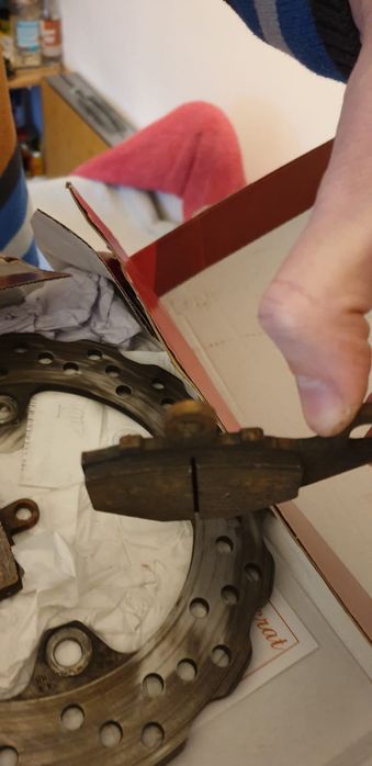 Disc frână spate+ placute Kawasaki ER6N, ER6, 2004, 2005, 2006