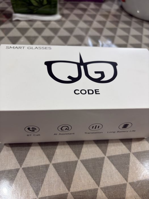 Продам Смарт-очки JG Code черный