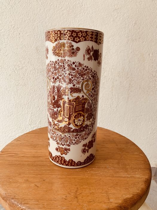 Керамична азиатска ваза Кутани Сацума