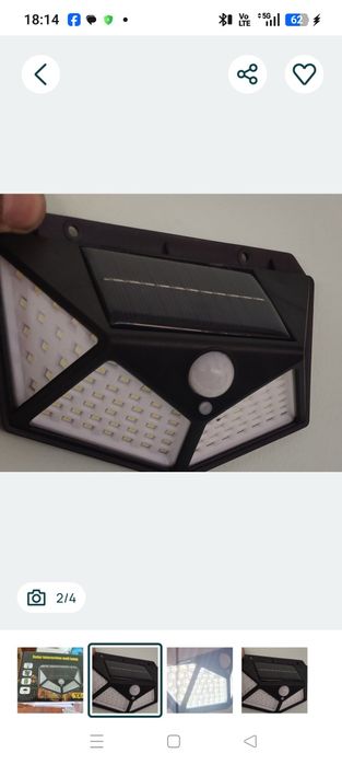 LĂMPI SOLARE EXTERIOR – 3 Modele Diferite (Preț pe Bucată)Vând lămpi solare noi, de generație nouă, ideale pentru curte, grădină sau garaj