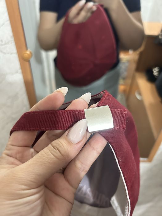 Кепка бордовый  unisex