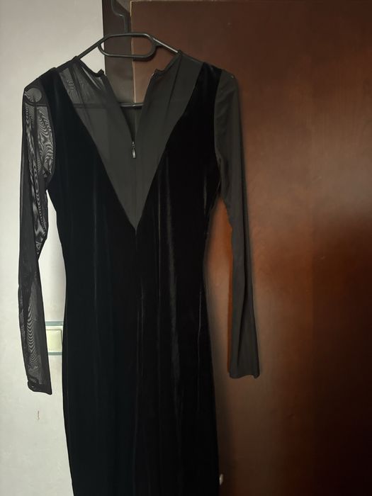 Дамска черна рокля