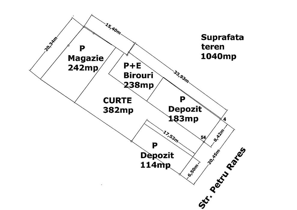 TITULESCU închiriere – Spațiu comercial și depozite