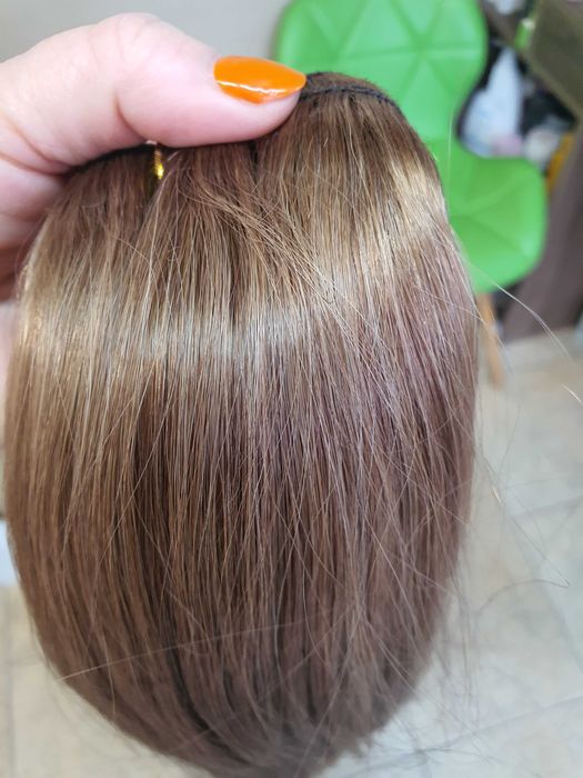 Естествена европейска  коса  100 гр