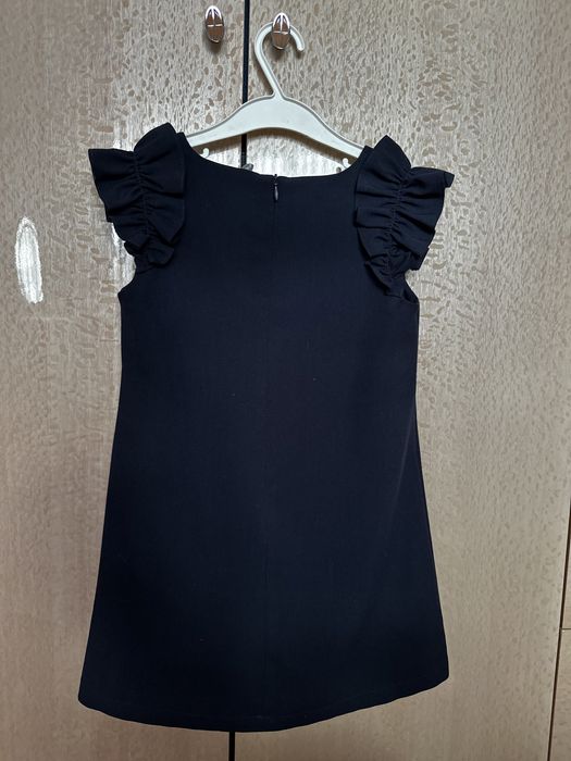 Синий сарафан школьный 116 см