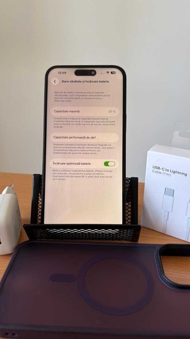 De vanzare iPhone 14 Pro Max, 512Gb, 97% baterie