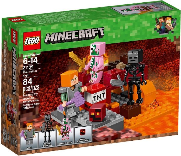 LEGO Minecraft 21139 The Nether Fight
