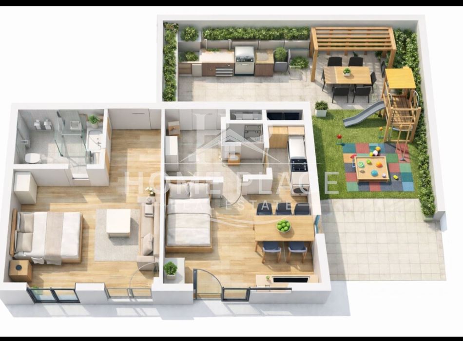 Продава се Двустаен апартамент в с. Кранево, Област Добрич - 161 кв.м за 465 €/кв.м - Снимка #12