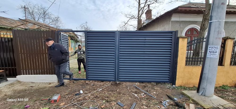 Executam garduri din materialele noastre sau ale clientului