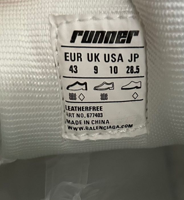 Balenciaga Runner Albi 43