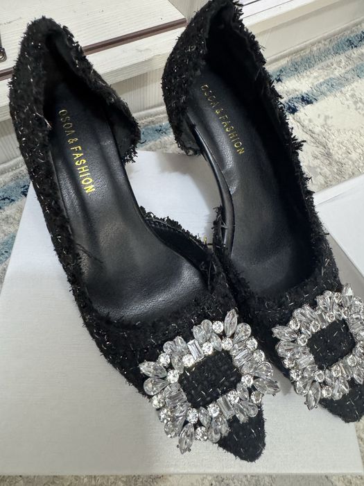 Туфли женские черные