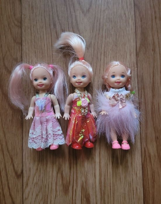 Игрушки Куклы маленькие (3шт)