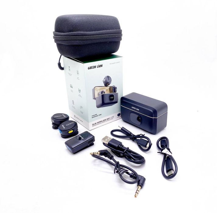 Green lion glm /Беспроводной микрофон /Петличка /Доставка 24/7