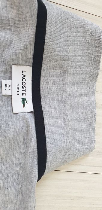 Lacoste 3/4 Zip  Pique Stretch Cotton Slim Fit  5 - L НОВО! ОРИГИНАЛ!