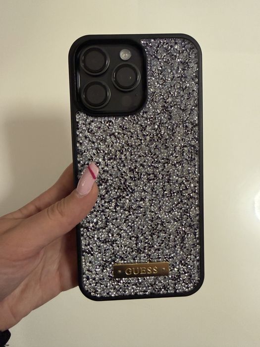 Кейс Iphone 15 pro max - оригинален кейс guess