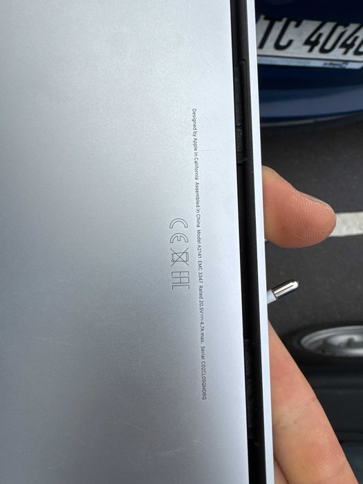 MacBook Pro 16" 2019 A2141 – дефектен / заключване за активиране / подмяна