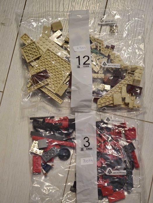 LEGO Disney 71044 - New Sealed Bags 3 & 12 (Chip and Dale Minifigures) RARE