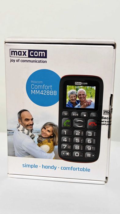 Telefon mobil MaxCom Classic MM428BB Dual SIM Negru  Sigilat