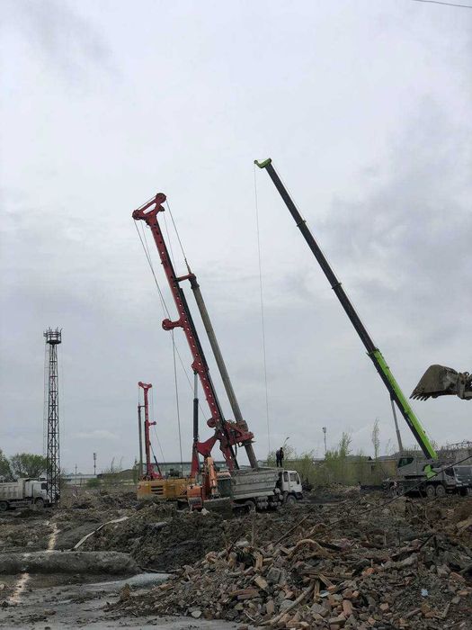 Чуқур ва ишончли свая бурғулаш хизматлари !