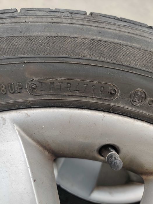 Оригинални алуминиеви лети джанти за Мерцедес 5x112 17