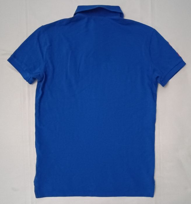 POLO Ralph Lauren Big Pony Polo Shirt оригинална тениска XS памучна синя поло фланелка