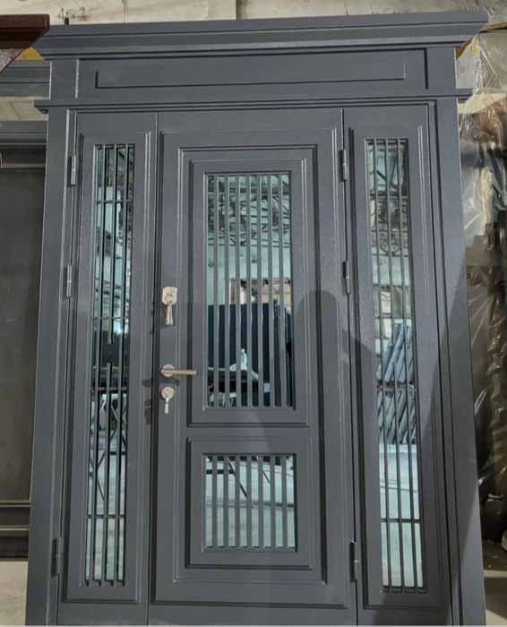 Железные входная дверь