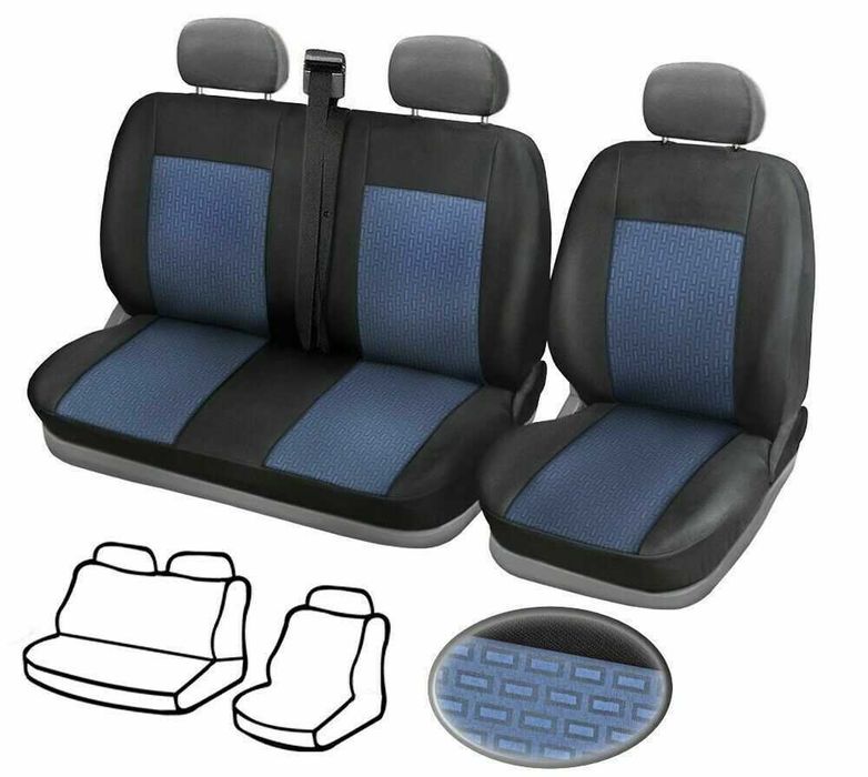Тапицерия Премиум за Peugeot Boxer 2006 -2020/ Пежо Боксер 2+1 3 цвята