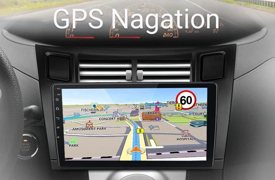 Navigatie Android dedicata Toyota Yaris (2005-2012)