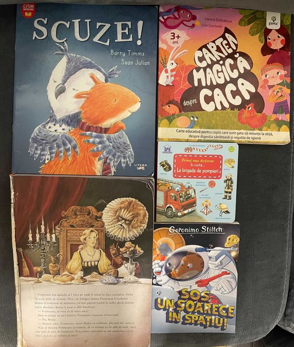 Set jucarii si carti