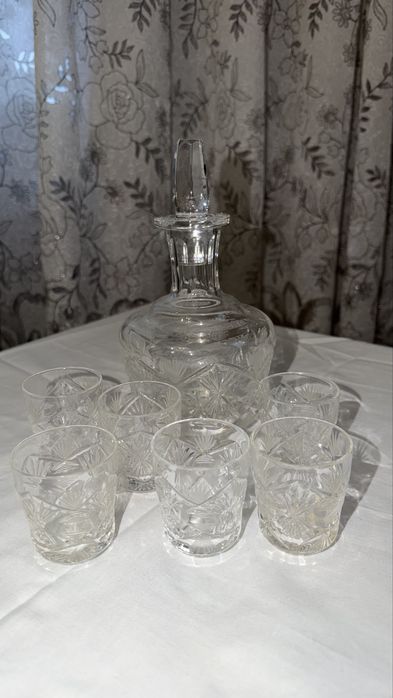 Продам посуду наборы хрусталь стекло