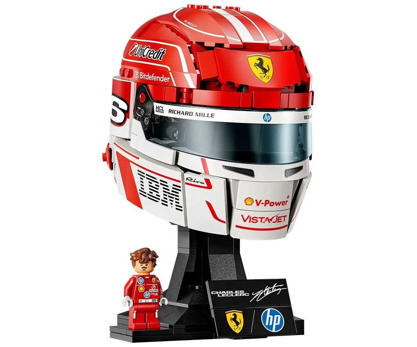 LEGO Каска Scuderia Ferrari Charles Leclerc – F1