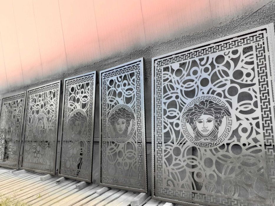 Porti auto din tabla decupate la laser cu plasma