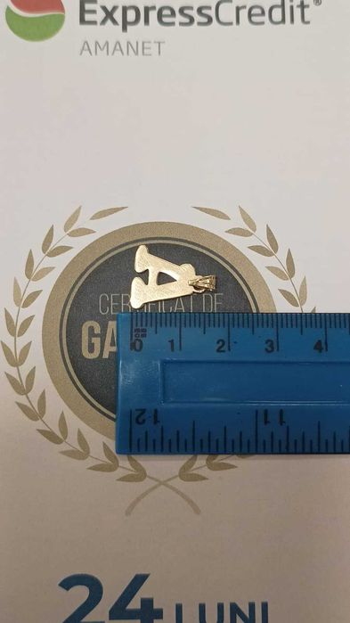 (Ag24) Pandantiv aur 14K 1.03gr B44802.1 Garantie 2 ani!