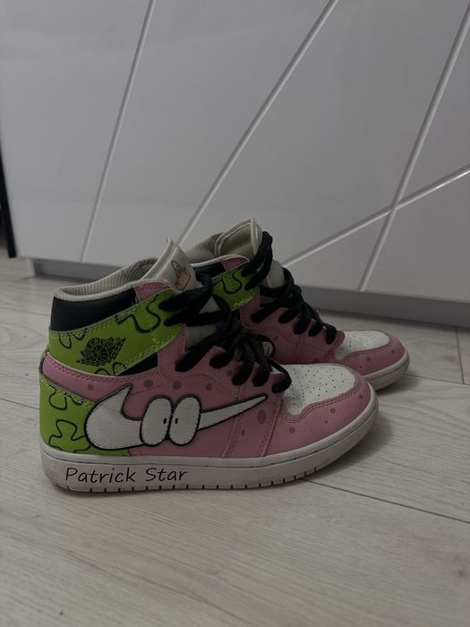 Jordan 1 Custom Patrick Star