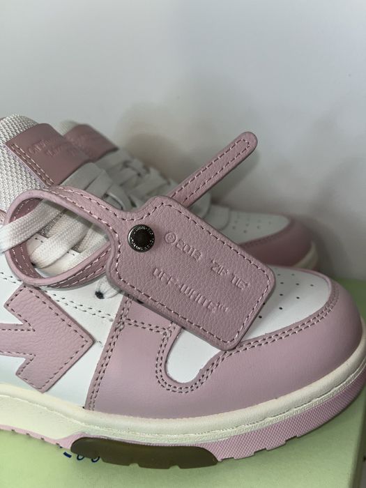 Off-White Out Of Office Rose/White