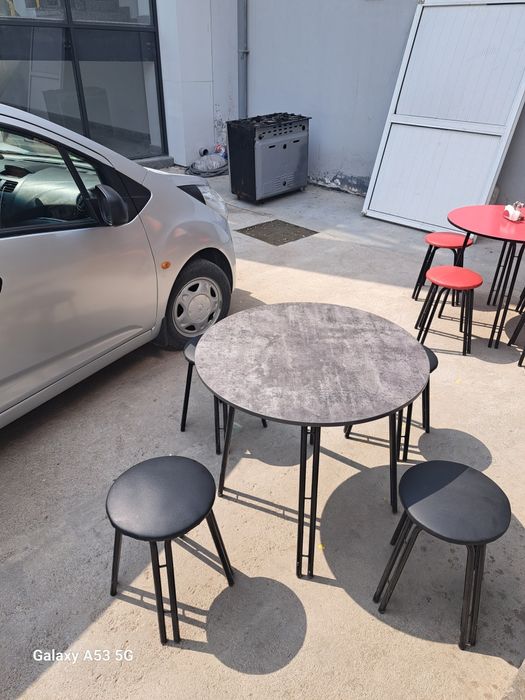 Stoll stullar sotladi yengide turpdi 4 tta kamplekt bor