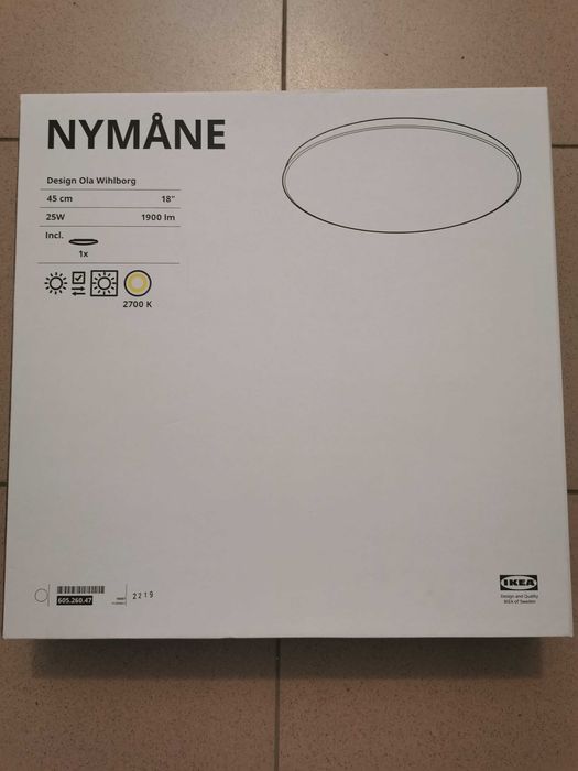 LED лампа за таван NYMANE