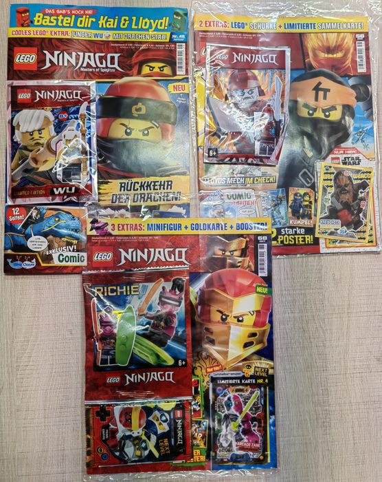 Lego Batman,Ninjago различни списания